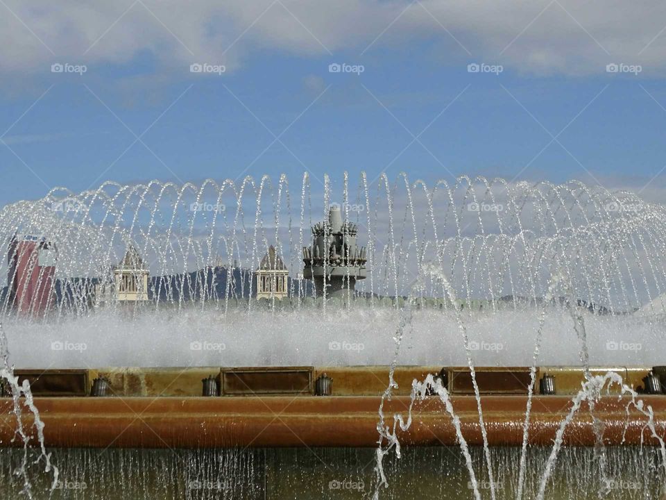 The fountains of Montjuic