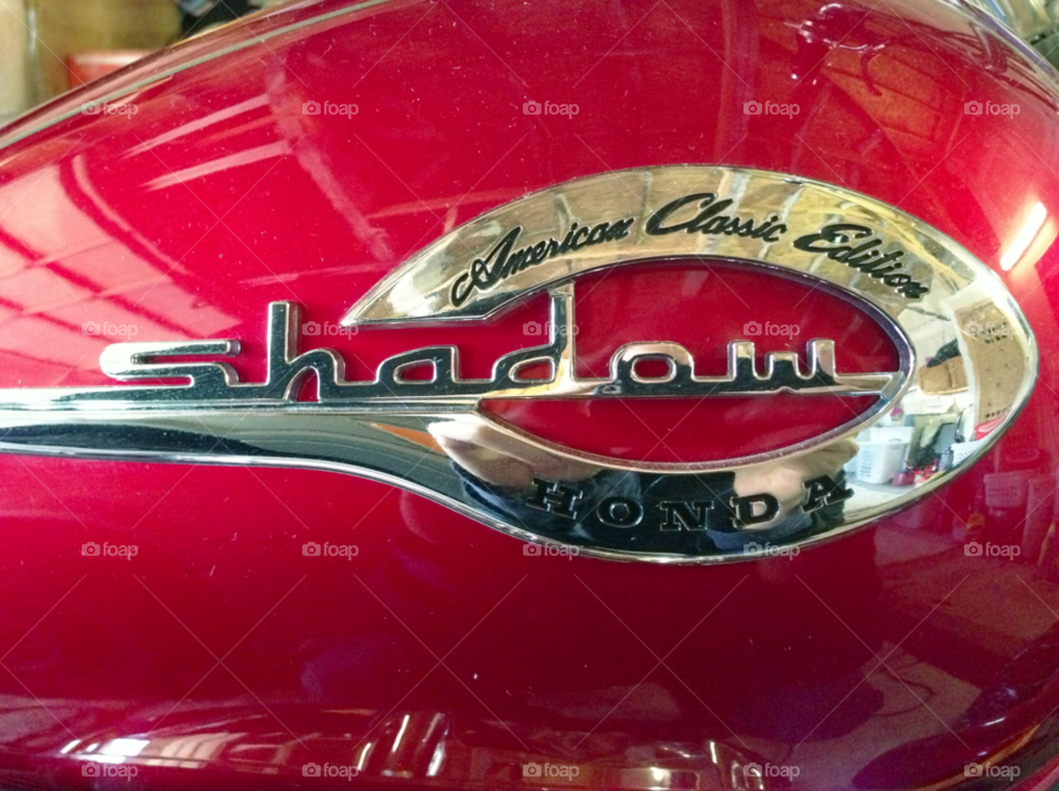 motorcycle hurley shadow motorbike gas tank by gene916