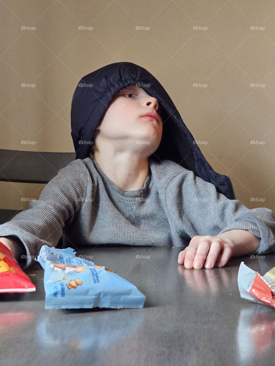 boy with hood