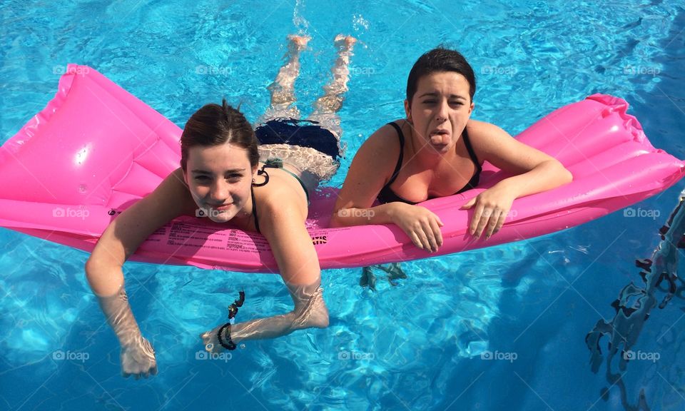 Fun in the pool

