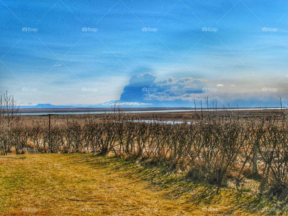 The eruption in Iceland in 2010 was an awesome and beautiful display of Nature’s raw power and beauty.  This shot was basically taken from my front steps.