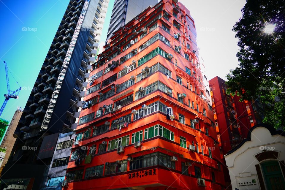 Orange house 