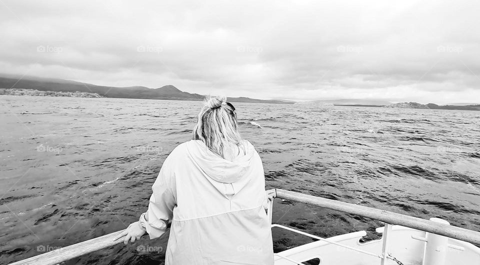 looking out to the loch