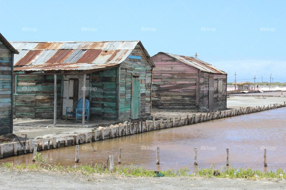 Casitas en las salinas 
