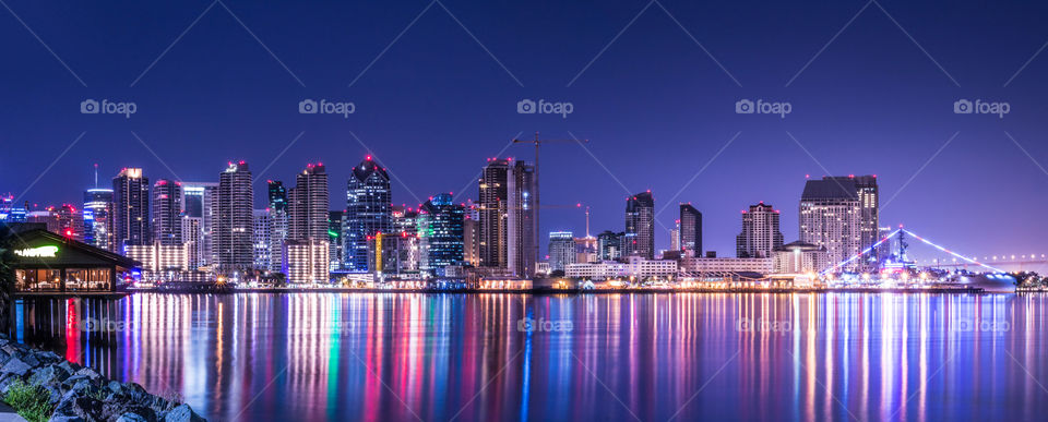 Downtown View of San Diego California 