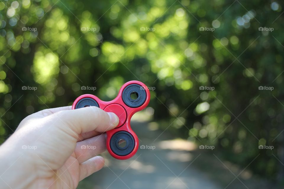 Fidget Spinner Bokeh 