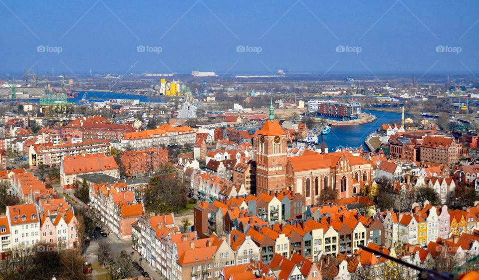 Cityscape of Gdansk