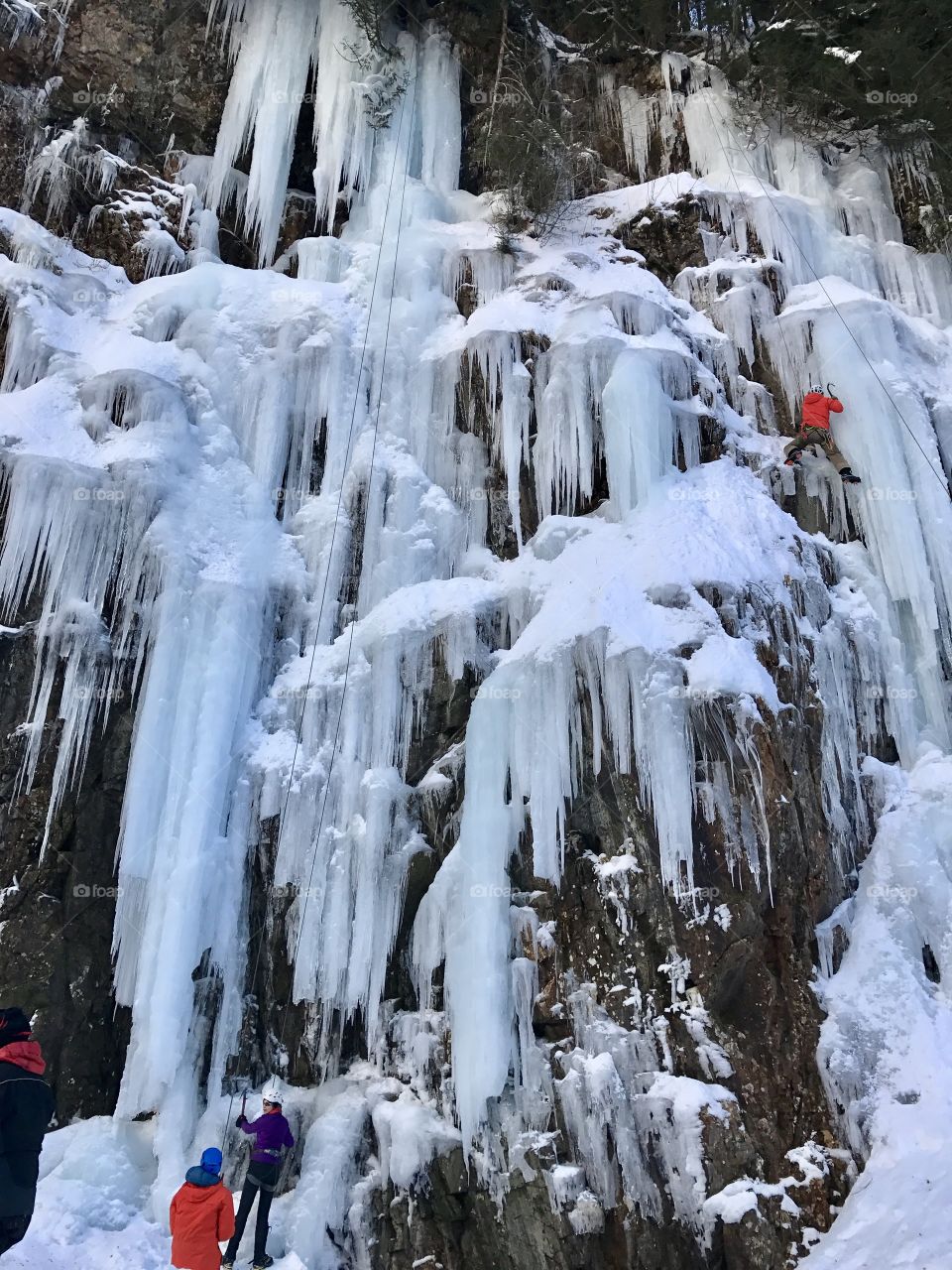 Ice climbers 