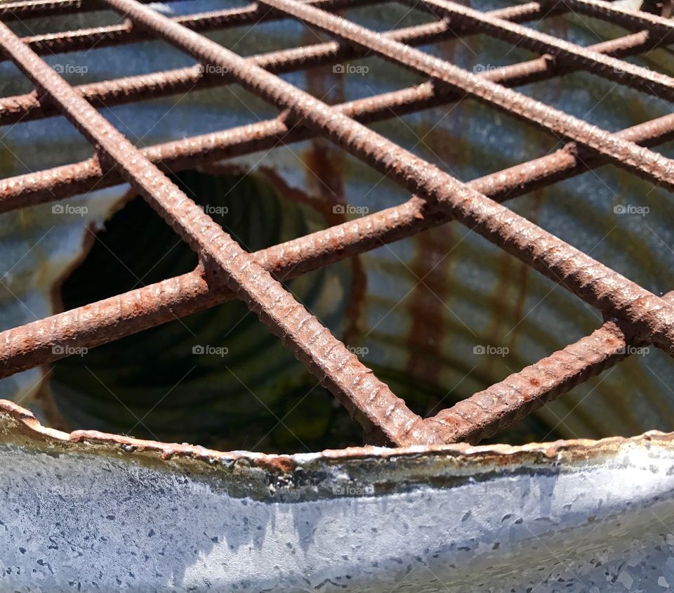 Close-Up Outdoor Drain