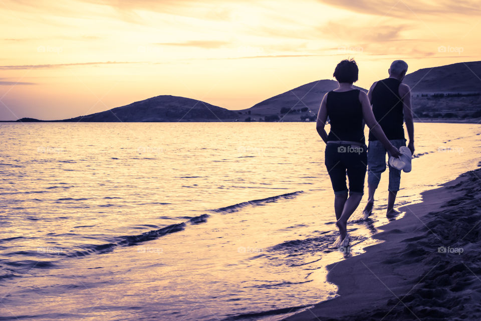 Sunset, Water, Beach, Sea, Ocean