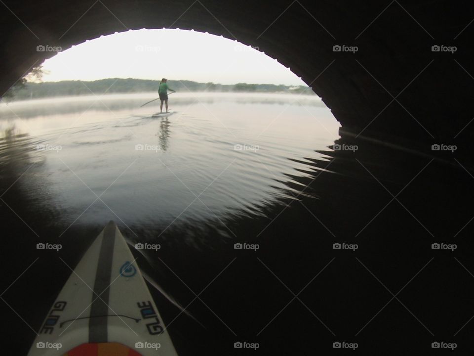 Paddling Potomac