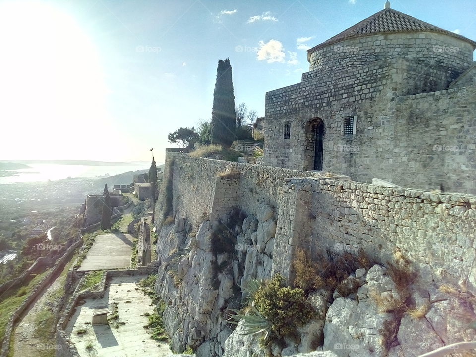 View from Klis fortress.