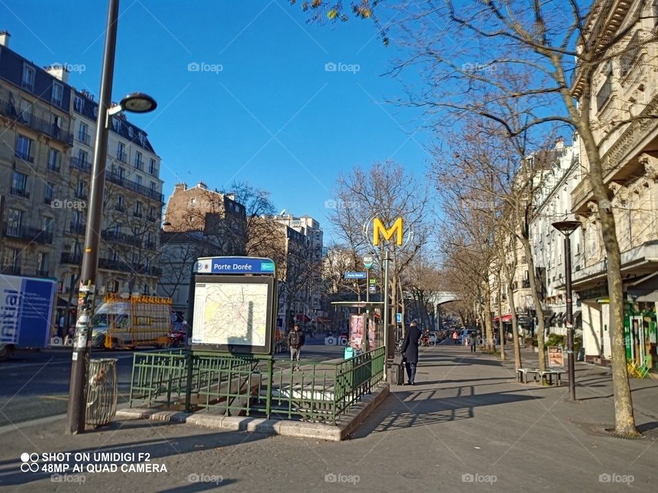 Entrée de métro