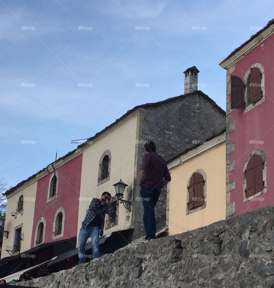 Mostar - photoshoot. Just a random passing by 