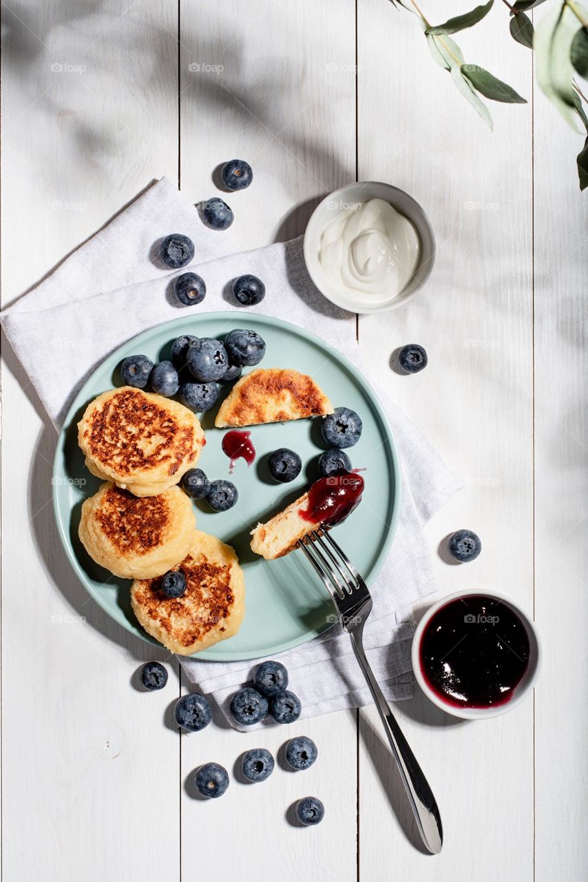 homemade cottage cheese pancakes