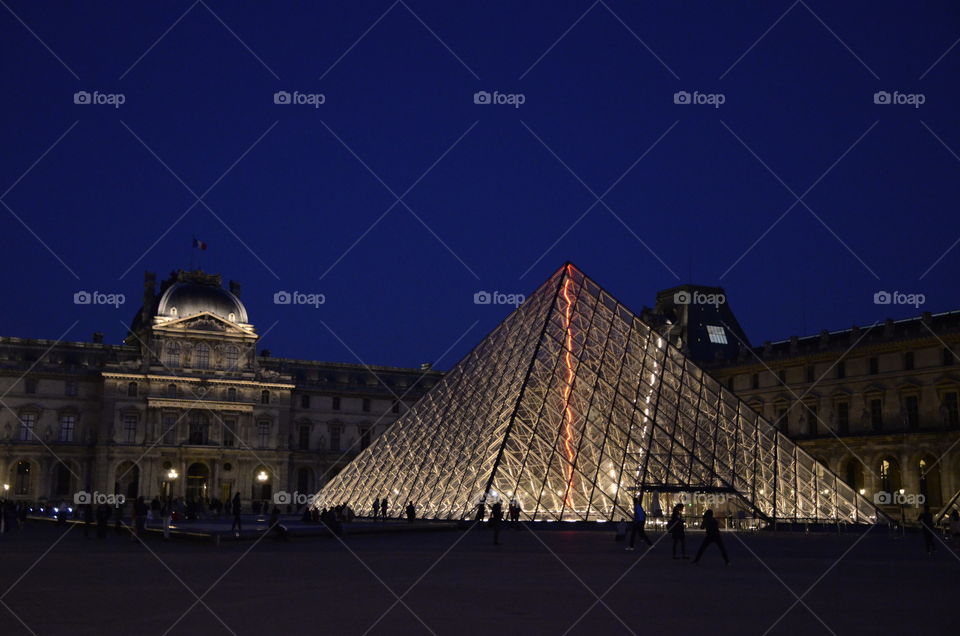 Blue Louvre