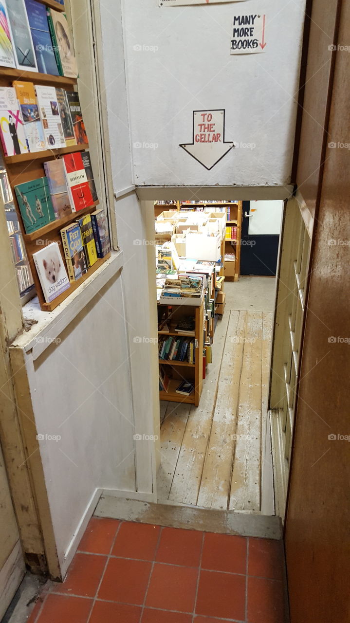 Old books store