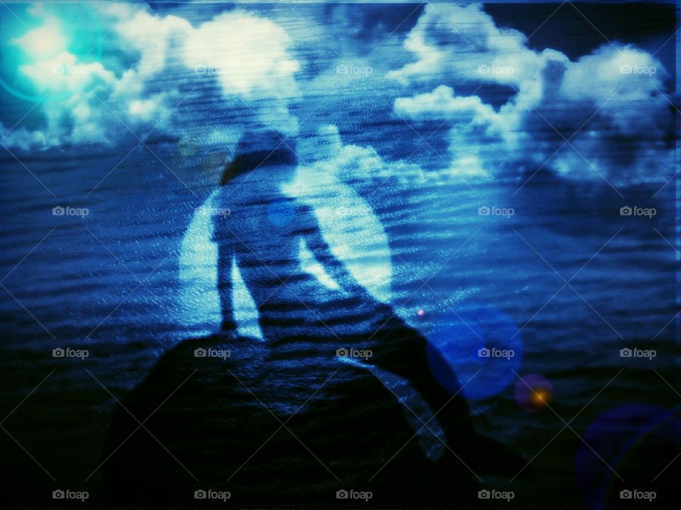 Mermaid at Full Moon