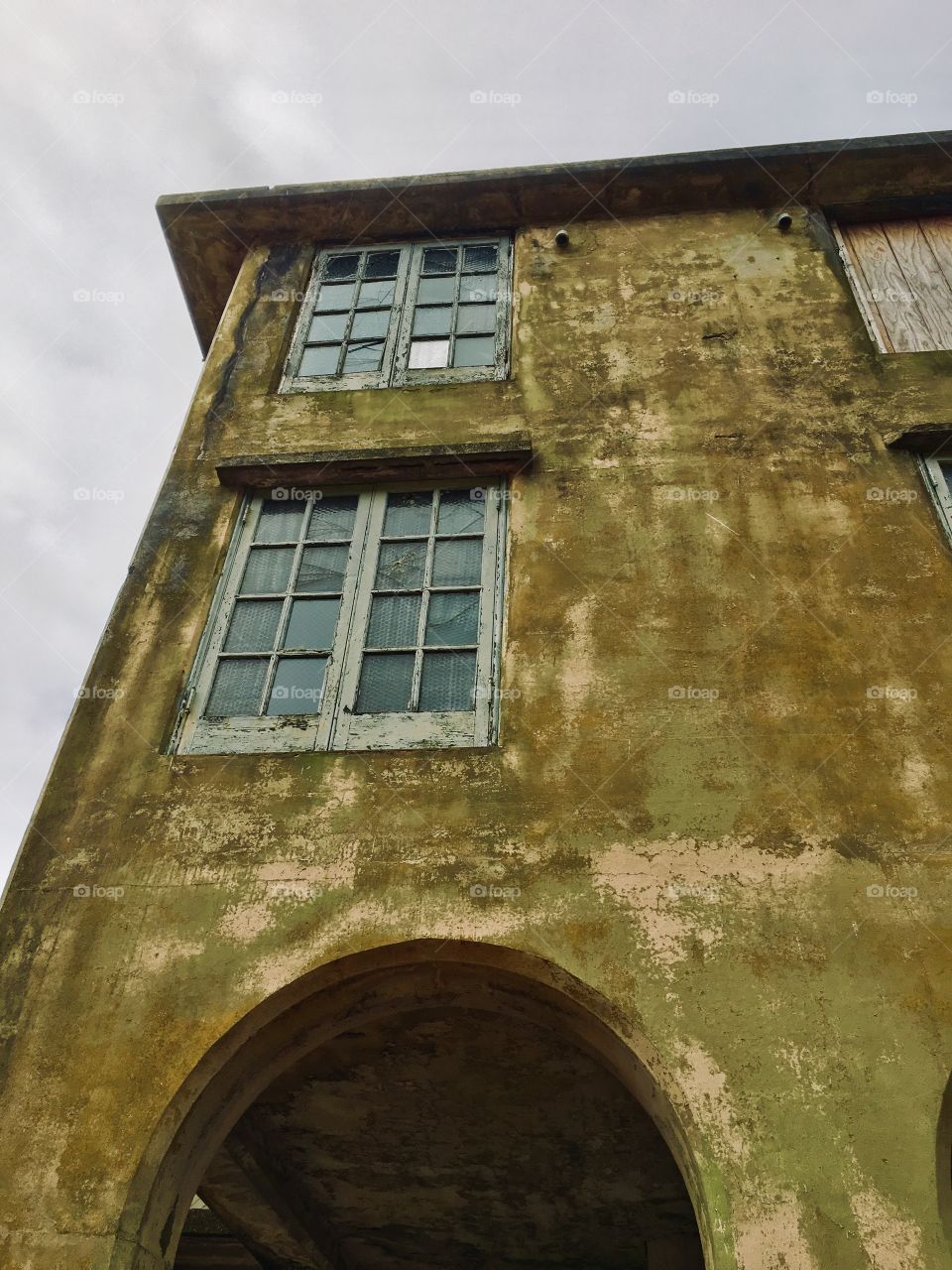 Building, Fort Columbia, Washington