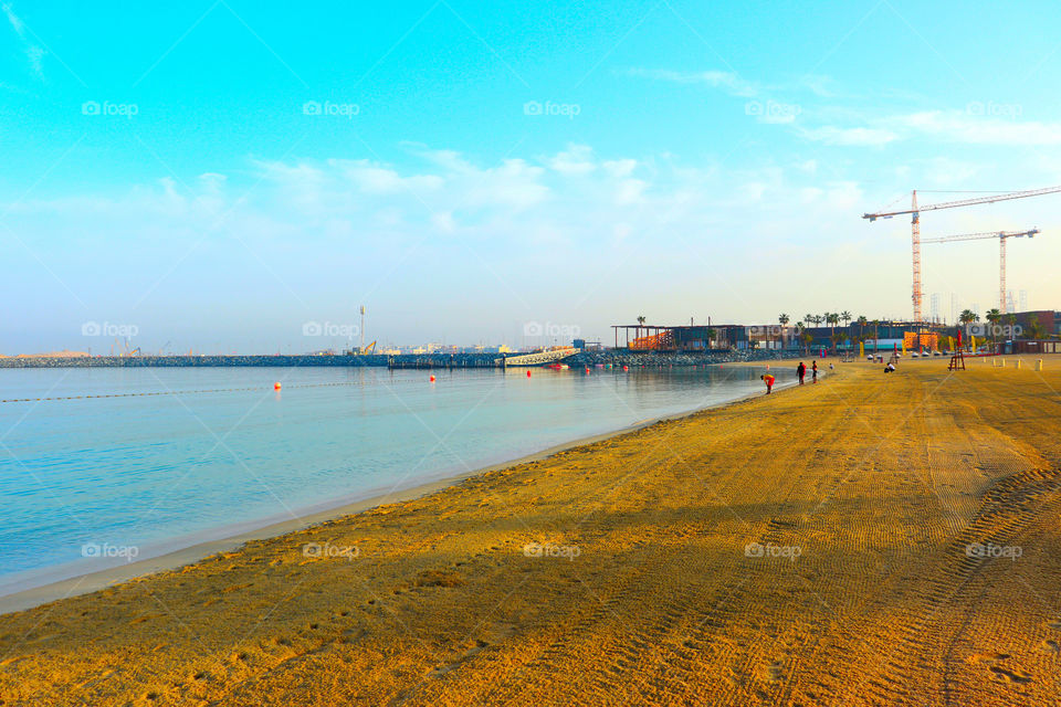 Palm jumarah beach side