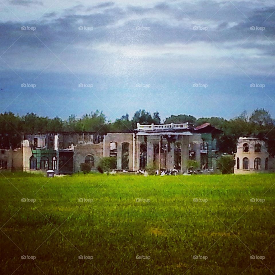 burned mansion 