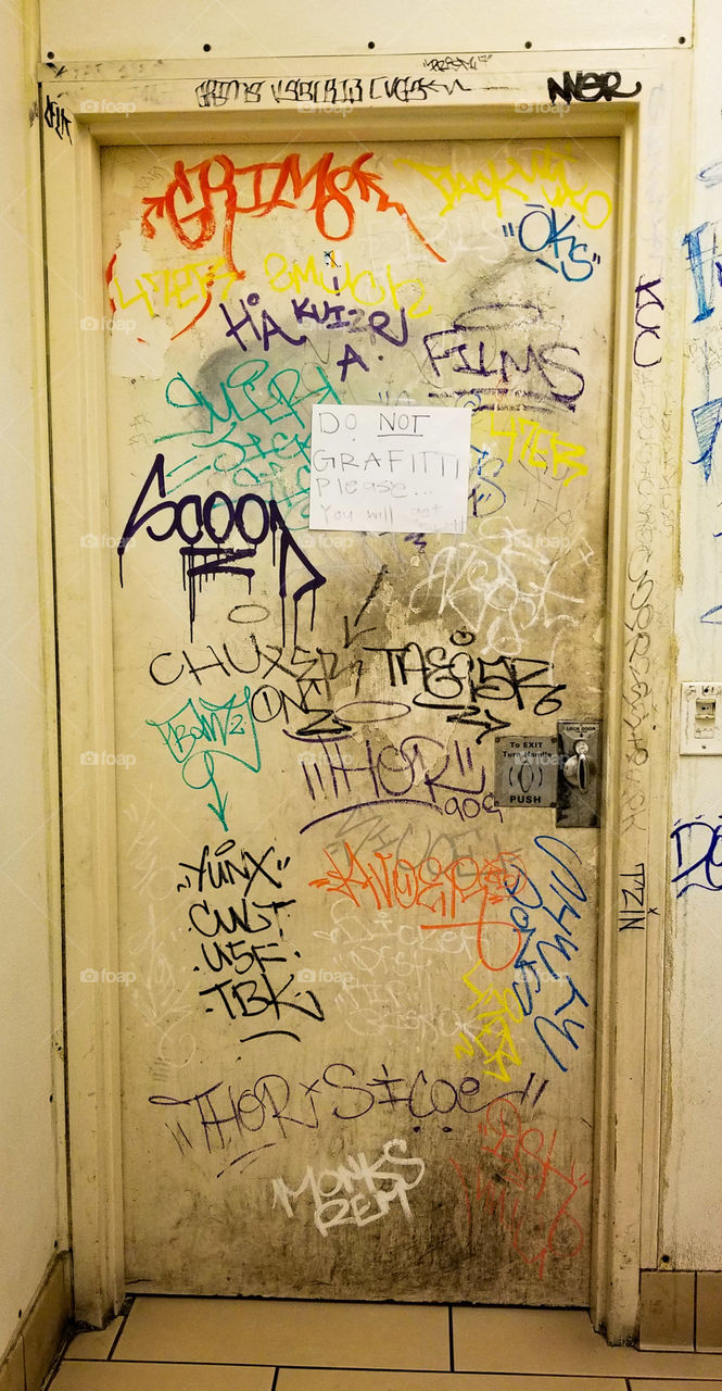 Door Graffiti
