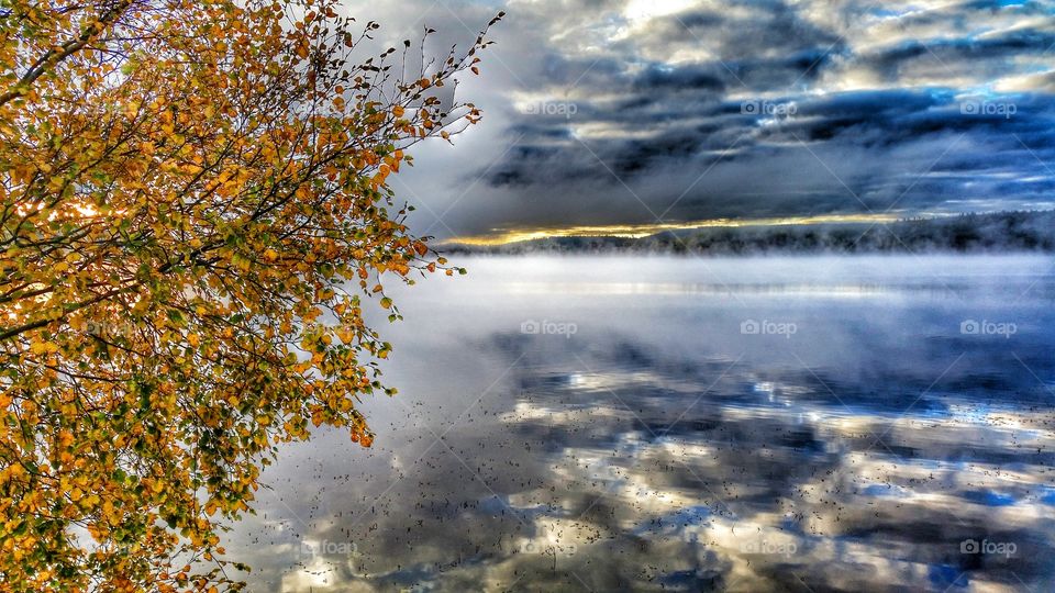 autumn. Sweden, Dalarna, säter