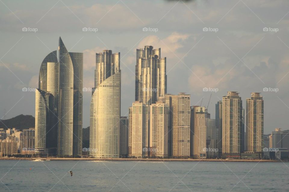 City skyscraper 