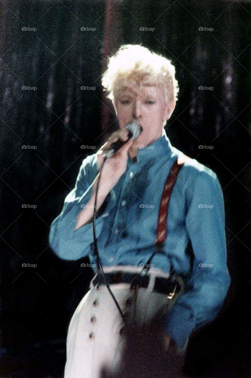 David Bowie circa 1985-ish