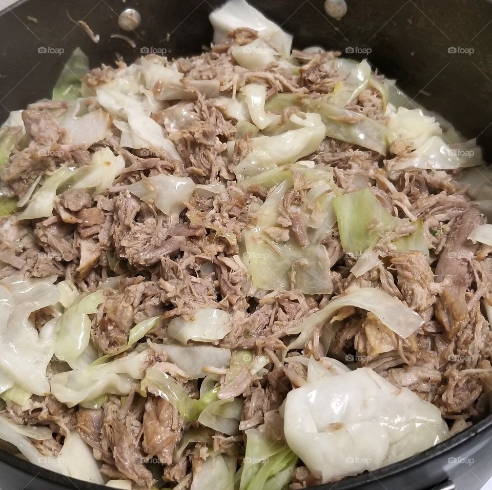 Kalua Pig & Cabbage