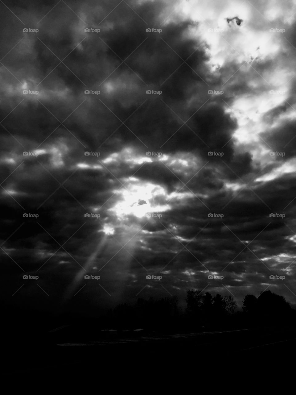 Breath taking dark sky