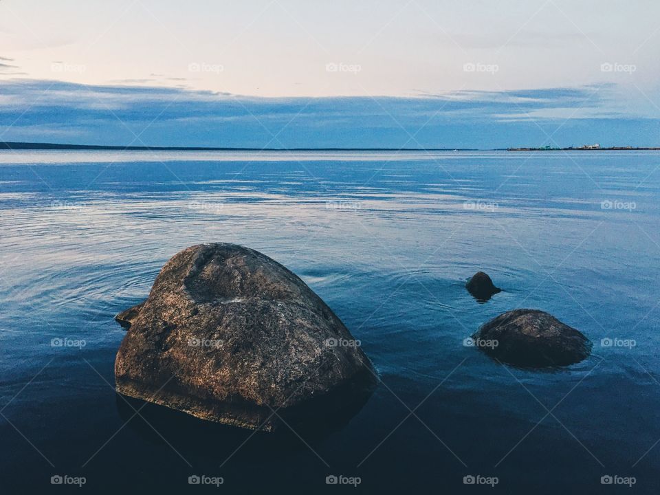 Lake in Karelia 