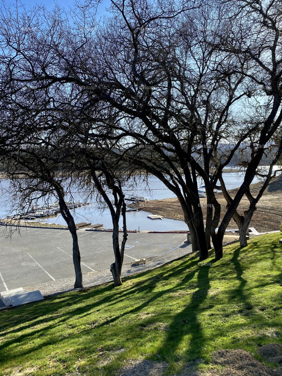 A view of Lake Nacimiento California from the Oak Shores  Community Association