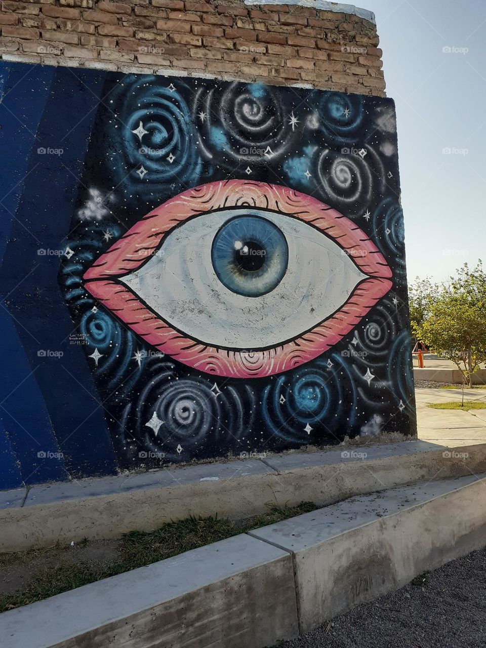 arte visual callejero. Mendoza