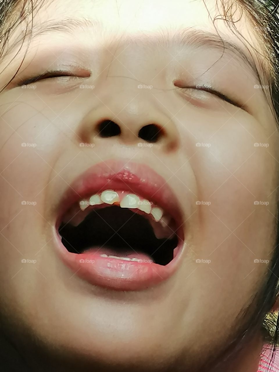 Happy with the sunlight