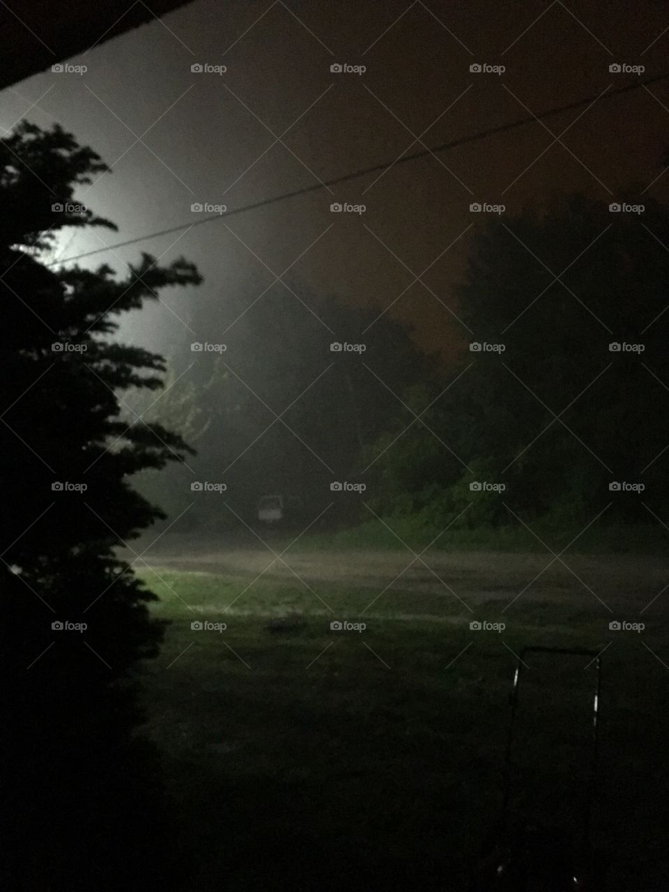 Midnight thunderstorms 