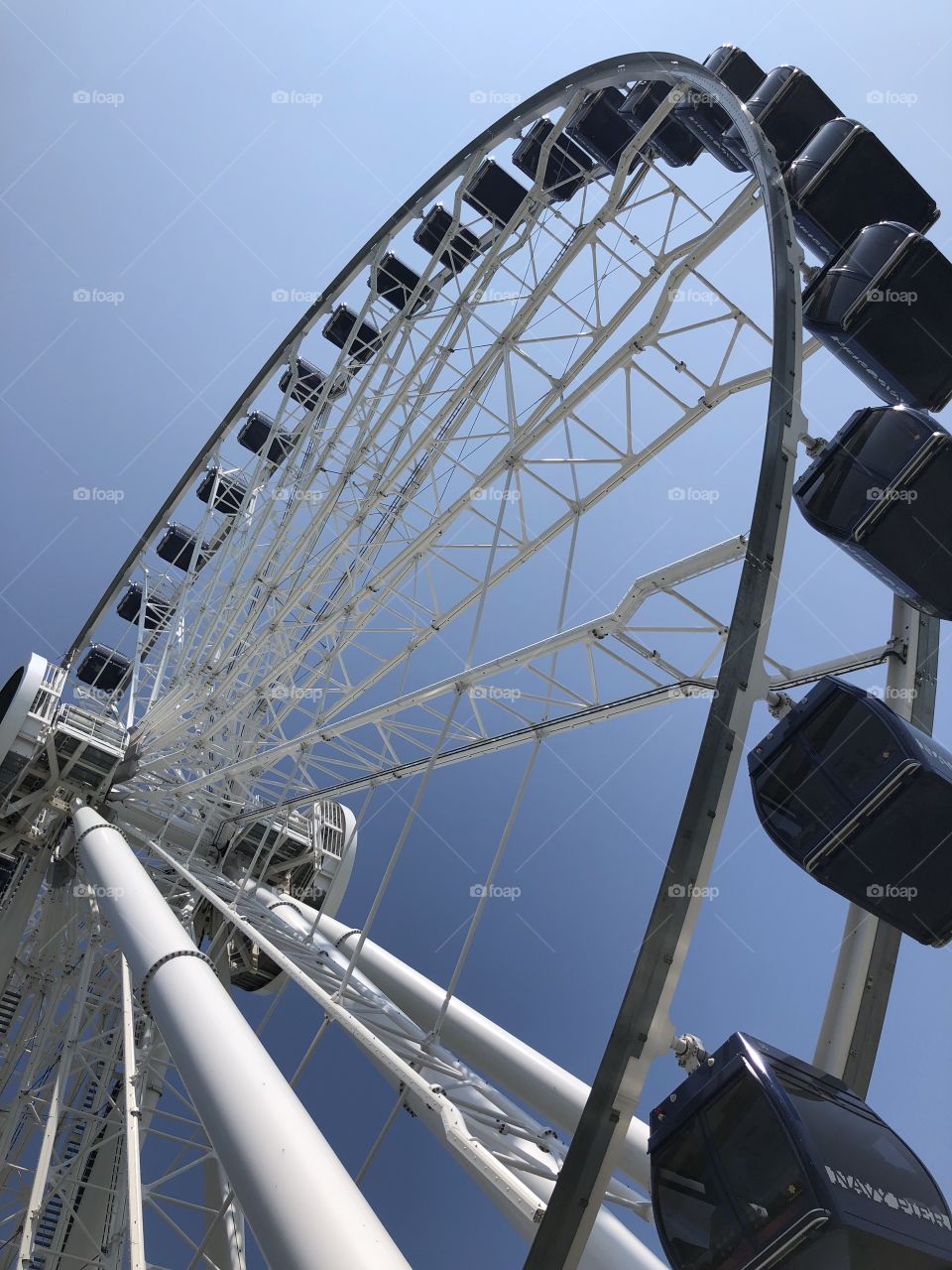 Big beautiful Ferris wheel