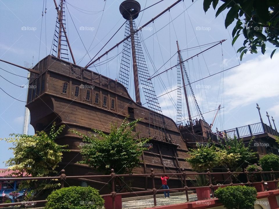 A ship long time ago