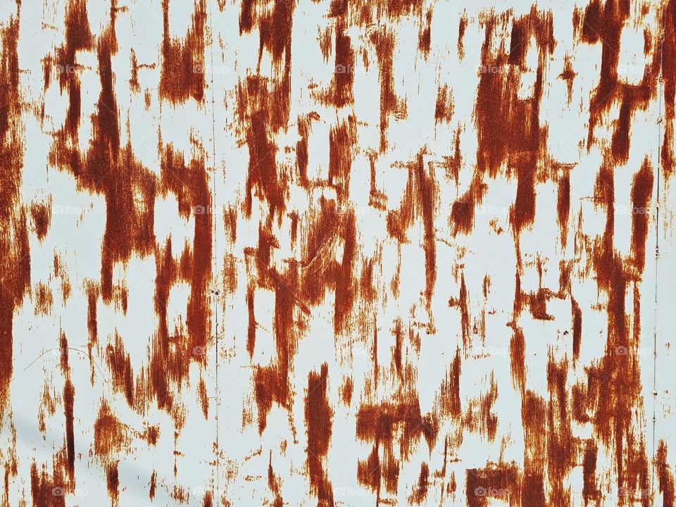 background of a rusty iron door