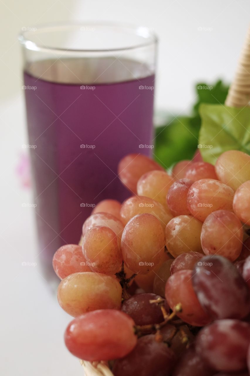 Fresh grape juice