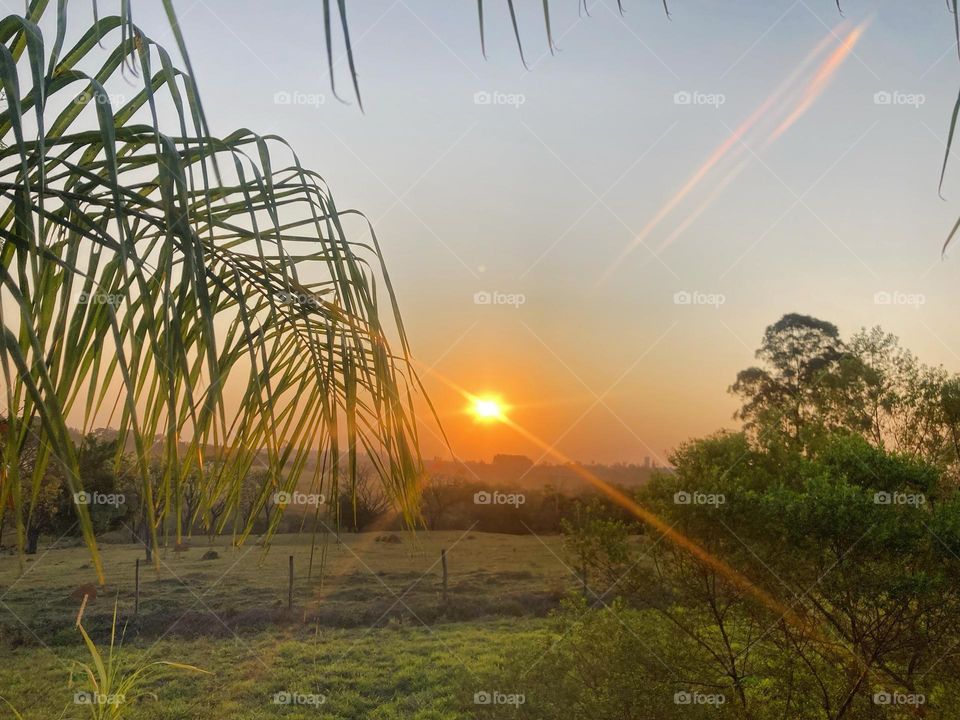 🌇🇺🇸 An extremely beautiful sunset in Jundiaí, interior of Brazil. Cheer the nature! / 🇧🇷 Um entardecer extremamente bonito em Jundiaí, interior do Brasil. Viva a natureza! 
