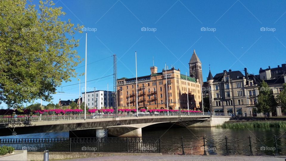 Norrköping, Motala ström, Sweden