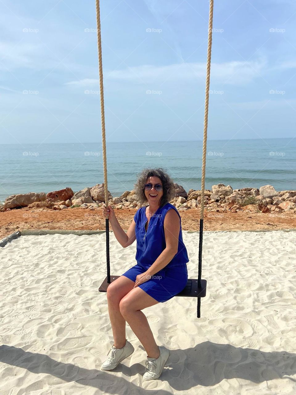 Hiking to perfection at the beach :)