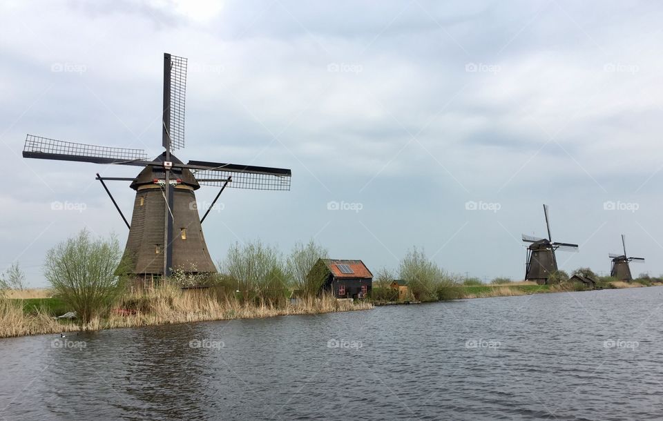 Kinderdijk, Holland