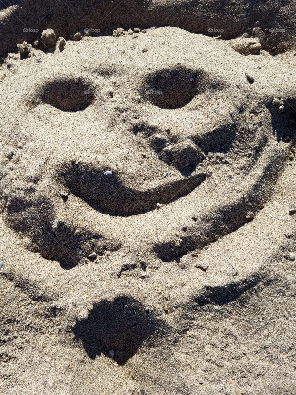 beach fun face