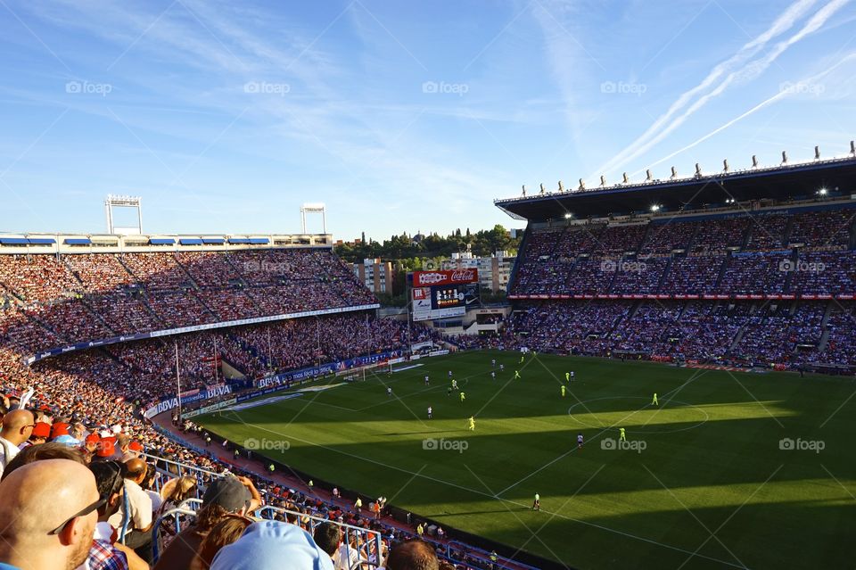 FC Barcelona v Atlético Madrid, La Liga playoffs, Madrid, Spain 2015