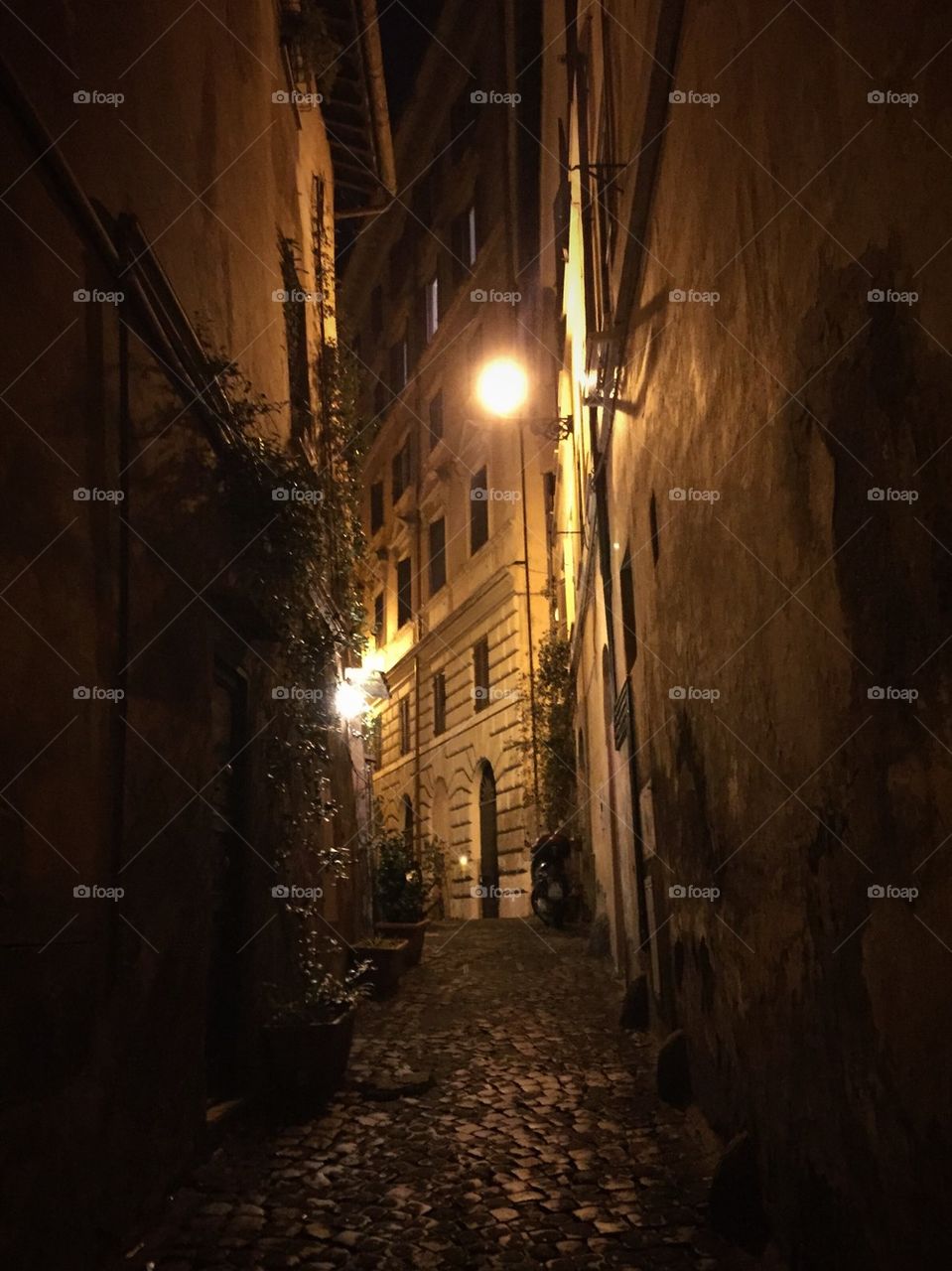 Narrow Streets of Trastevere 
