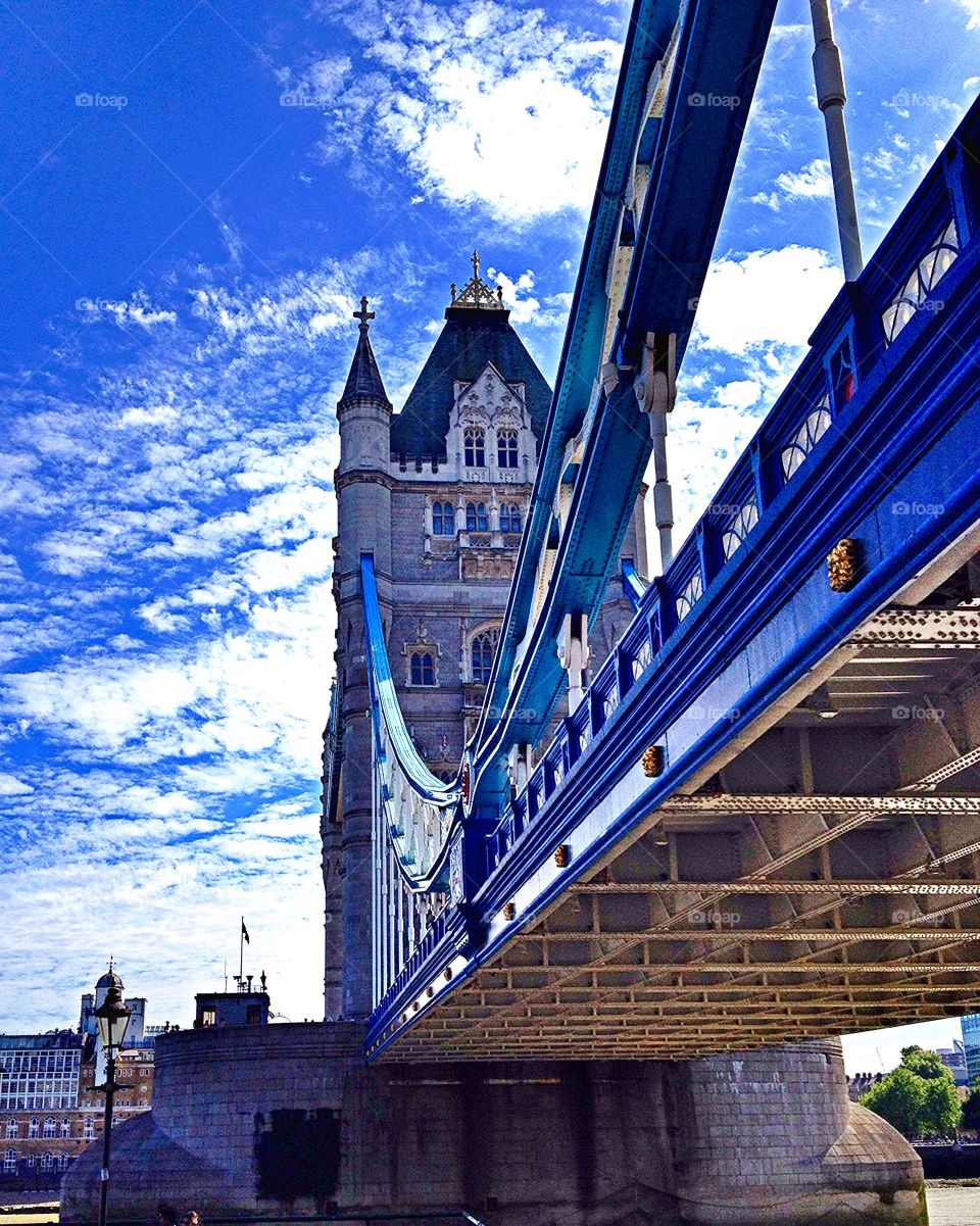 Tower Bridge in London, UK