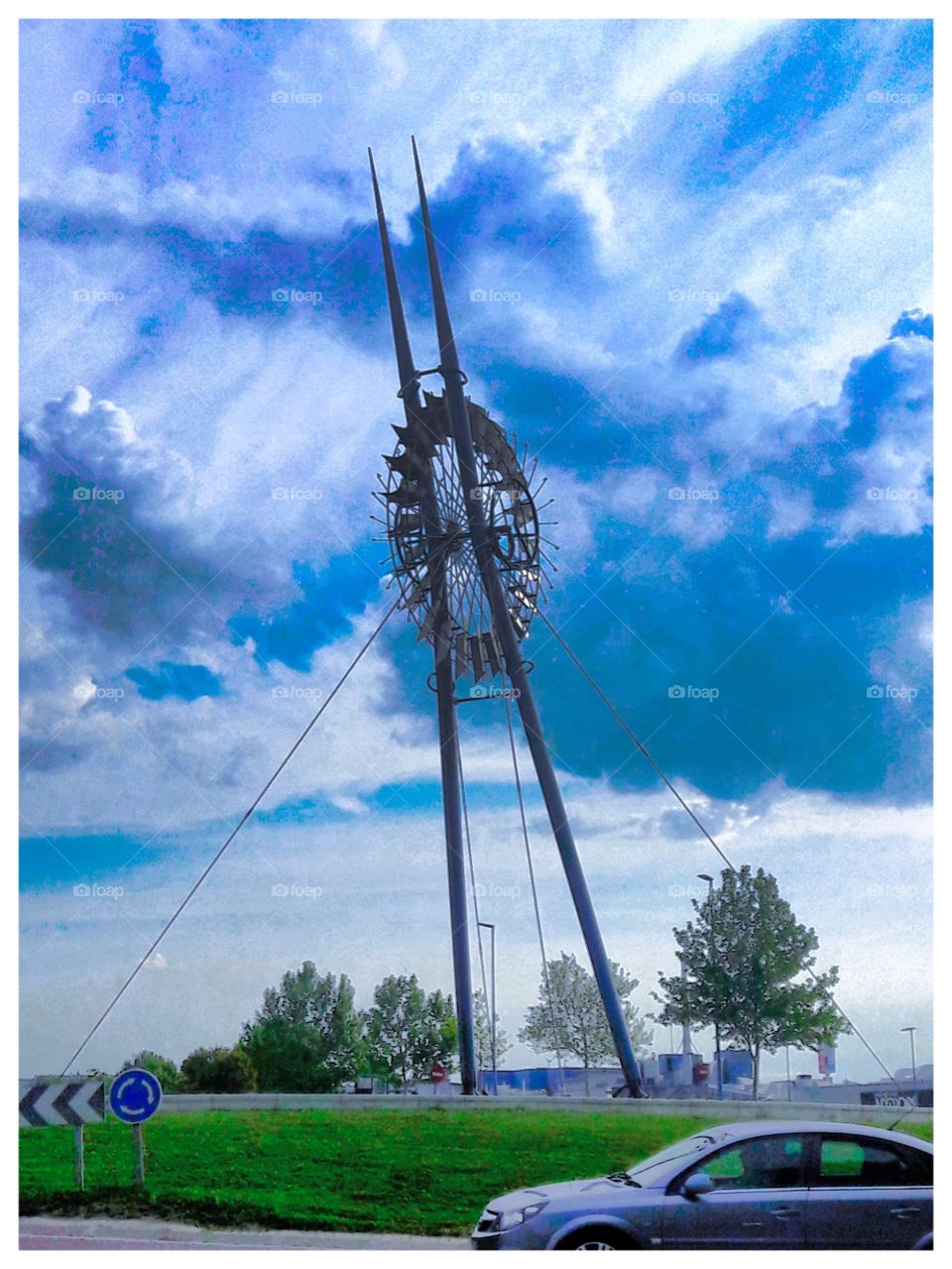 sculpture in Madrid