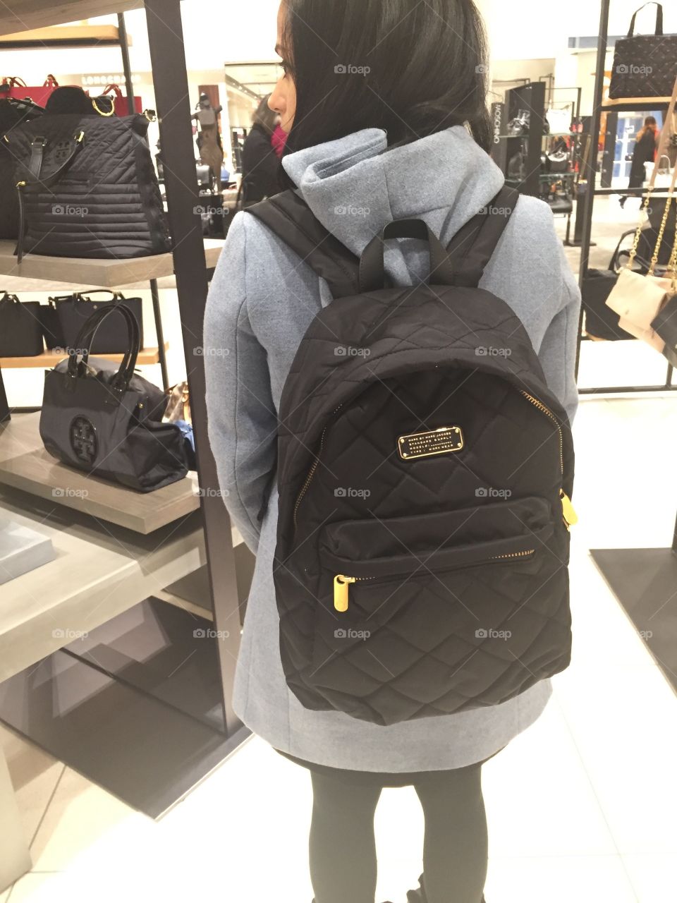 The traveling backpack 